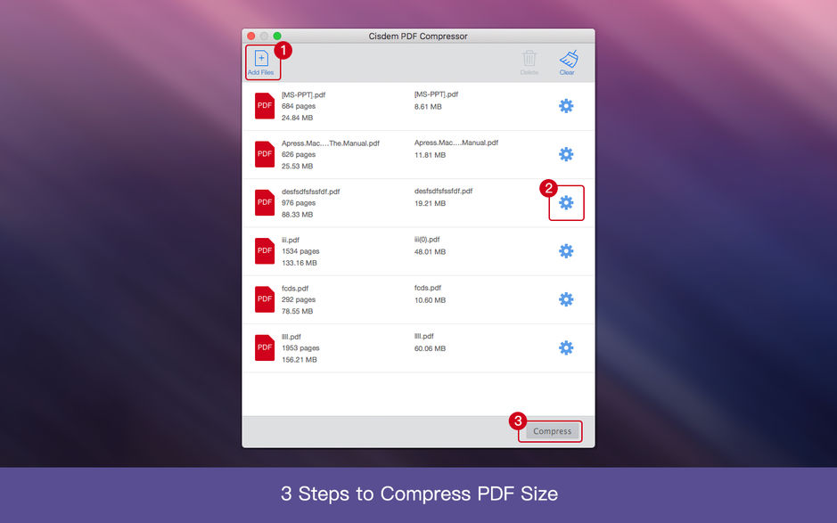 Cisdem PDF Compressor for Mac v3.1.0 PDF压缩器 破解版下载