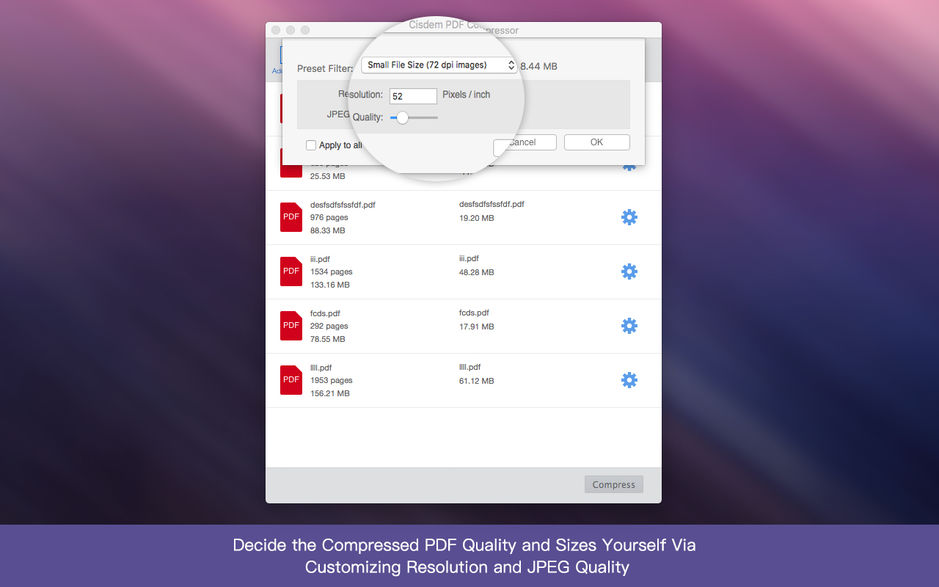 Cisdem PDF Compressor for Mac v3.1.0 PDF压缩器 破解版下载