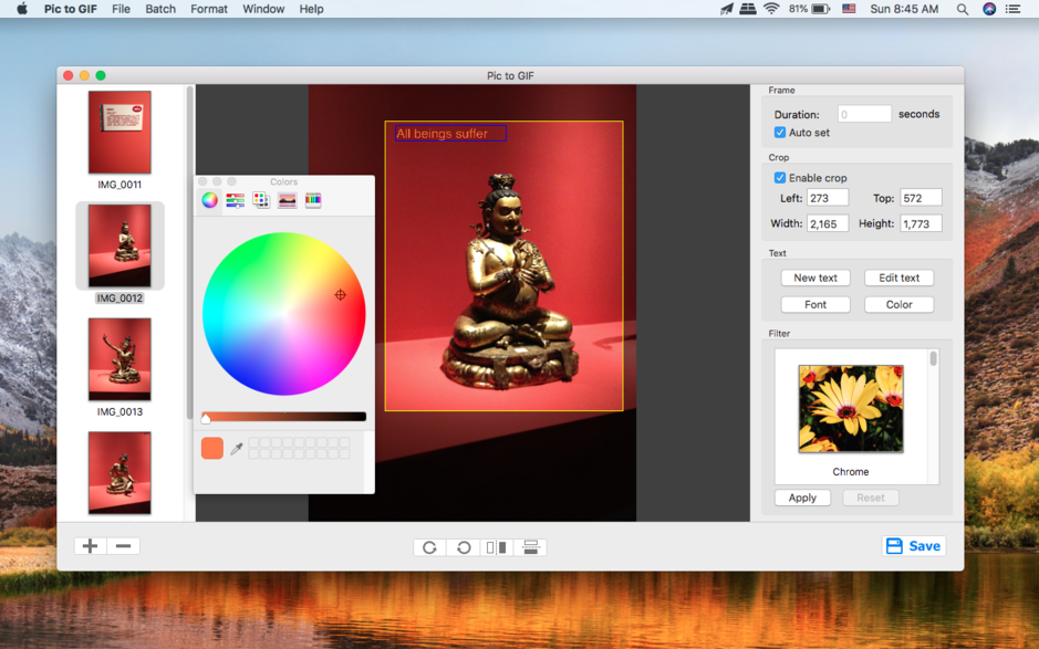 Pictures to GIF for Mac v1.3.0 从图像创建GIF动画 破解版下载