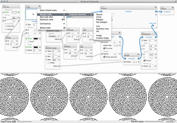 PatterNodes for Mac v2.2.2 创建图形模式，动画，渐变或插图