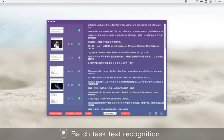 Text Scanner for Mac v1.1.2 文字扫描识别 中文破解版下载