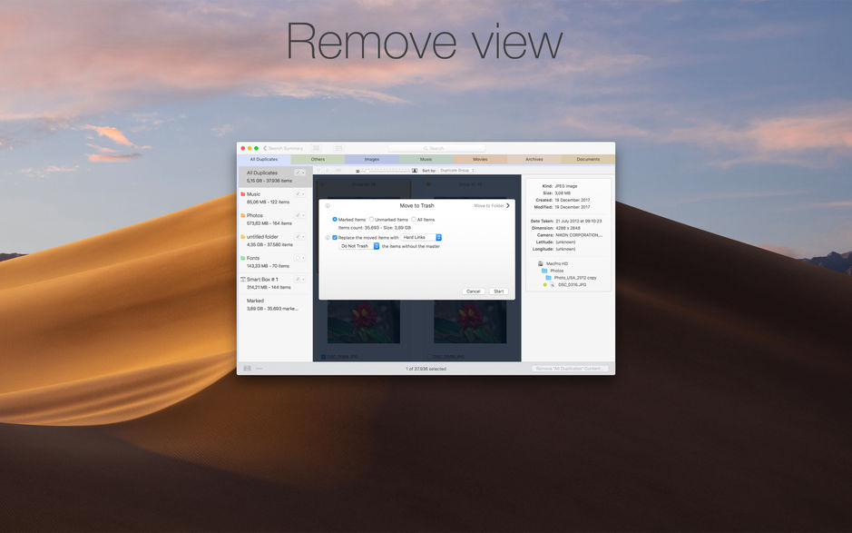 Tidy Up 5 for Mac v5.2.0 重复文件查找和磁盘清理 永久版下载