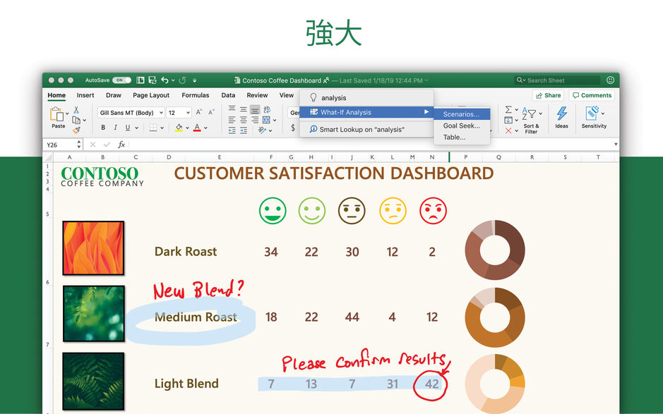 Microsoft Office 2019 Mac版 v16.28 办公软件 中文破解版下载