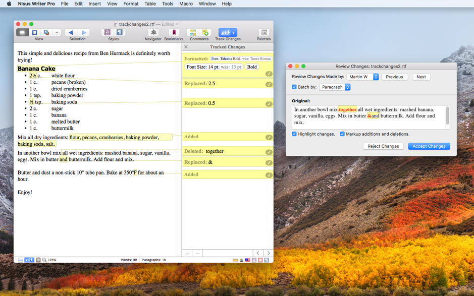 Nisus Writer Pro for Mac 3.0.3 文字处理器 书写工具 破解版下载