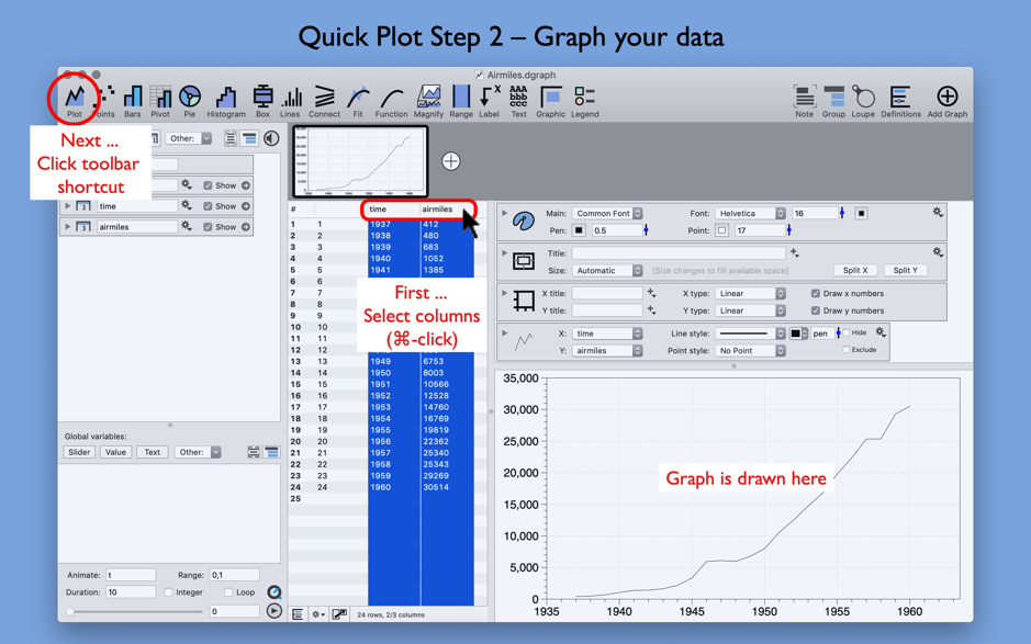 DataGraph for Mac 4.3 图形图表表格制作软件 破解版下载