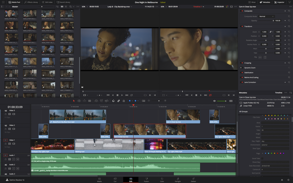 DaVinci Resolve Studio Mac 16.1 达芬奇调色软件 中文破解版下载