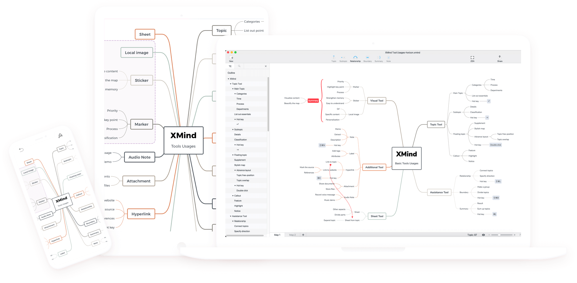 XMind: ZEN 2019 Mac版 v9.3.1 思维导图软件 中文破解版下载