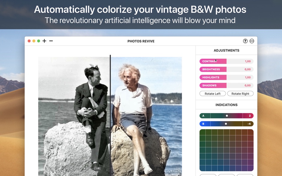 PhotosRevive Mac版 v1.1.0 给老照片上色 中文破解下载