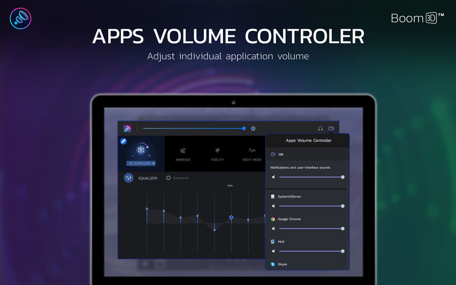 Boom 3D Mac v1.3.2 系统级音量增强器和均衡器 中文破解版下载