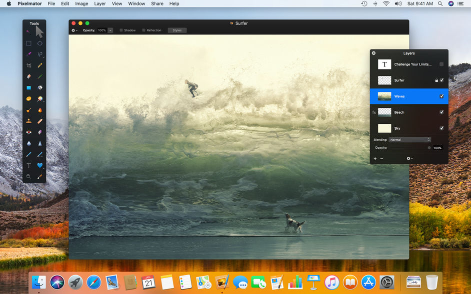 Pixelmator Mac v3.8.6 图像编辑软件 中文汉化破解版下载