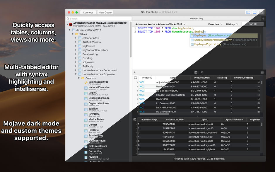 1723485dc53424c85615RTw3K SQLPro Studio Mac v2019.54 多种数据库管理客户端 破解版下载