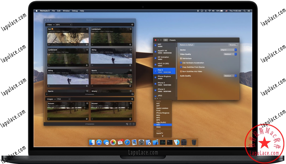 Permute 3 for Mac 多功能视频转换器 中文破解版下载