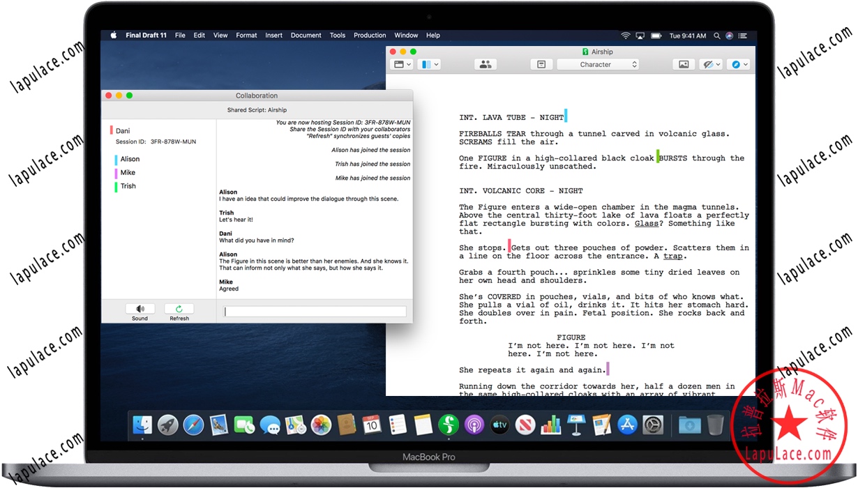 Final Draft 11 for Mac 剧本写作软件 破解版下载