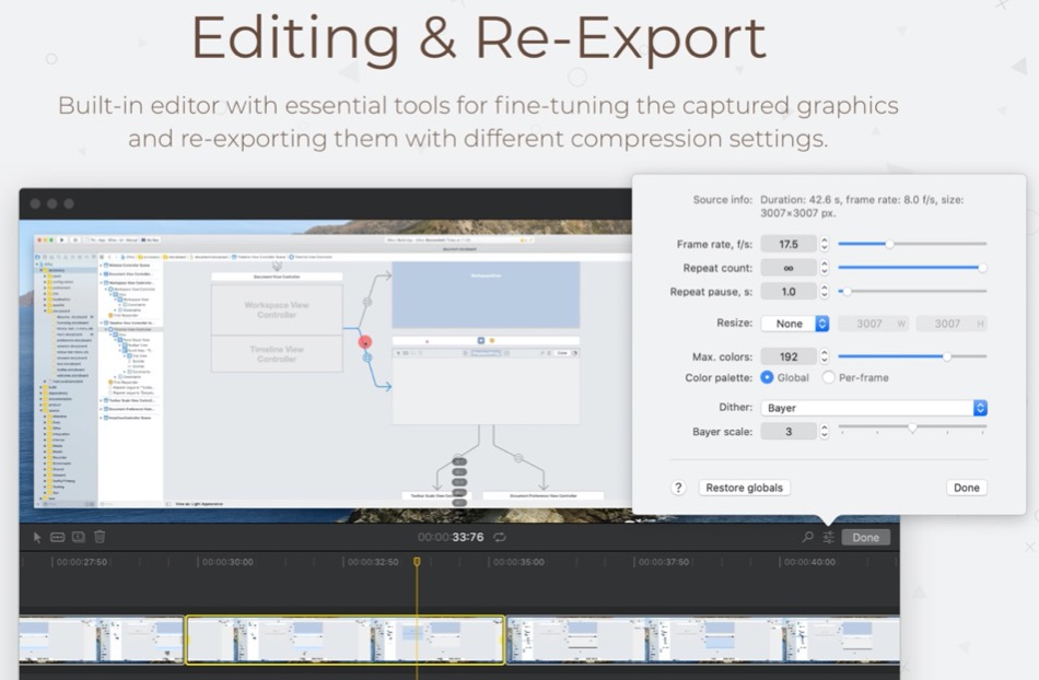 Gifox Pro for Mac 将屏幕记录为Gif动图制作软件 破解版下载