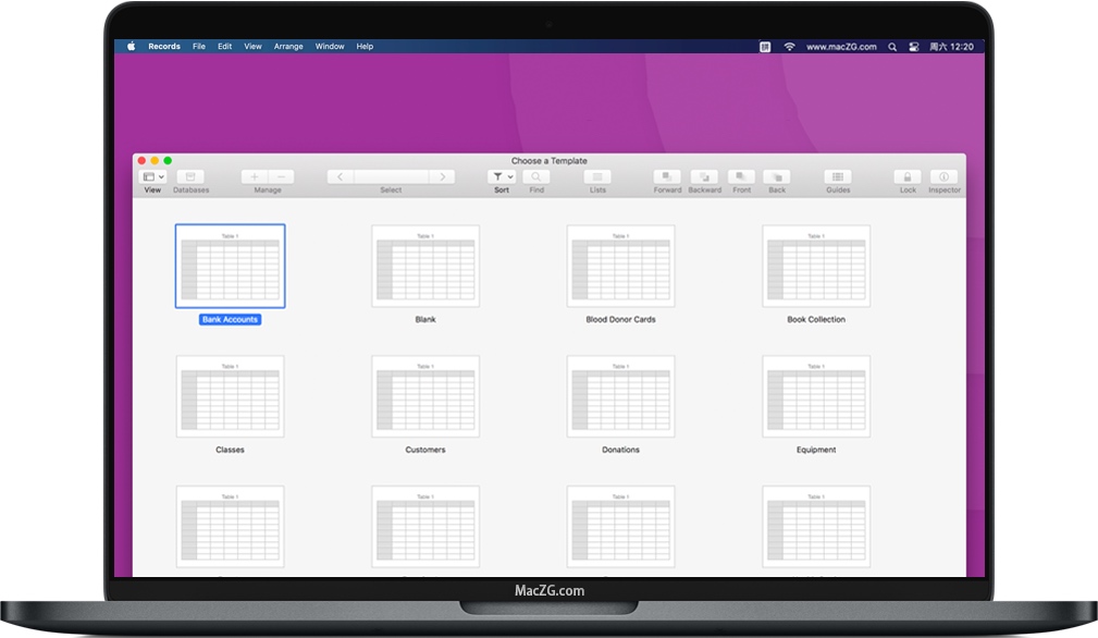 Records for Mac v1.6.12 苹果电脑个人数据管理软件 破解版下载