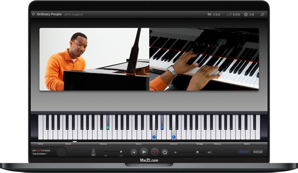 GarageBand for Mac 苹果电脑音乐制作工作室 中文破解版下载