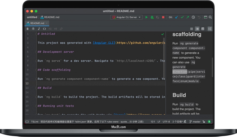 WebStorm for Mac v2020 Web前端开发程序 中文汉化版下载