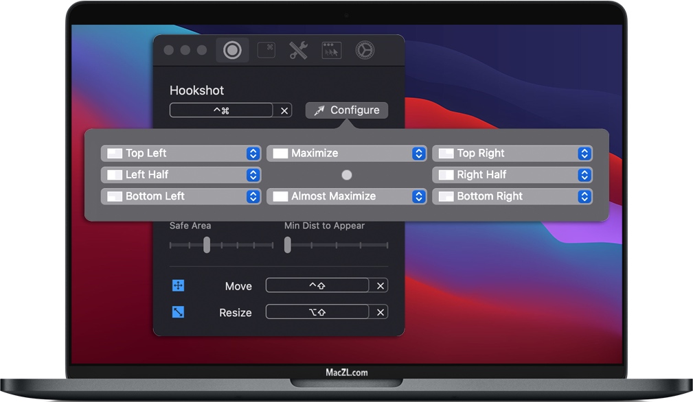 Hookshot for Mac 苹果系统窗口管理工具 破解版下载