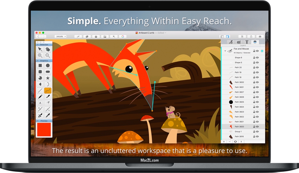 Artboard for Mac 苹果平面设计矢量图形设计软件 破解版下载
