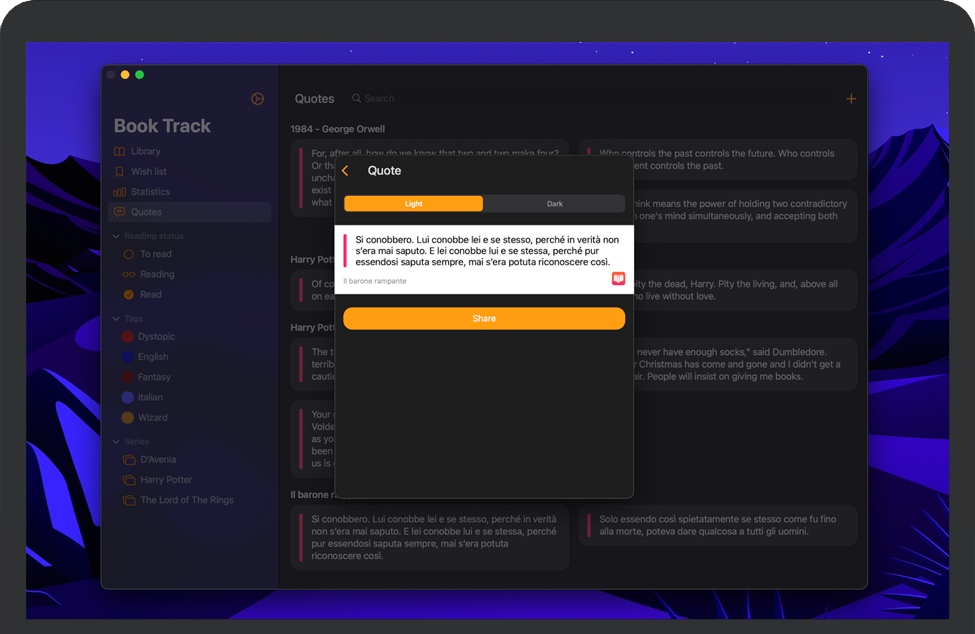 Book Track for Mac 苹果电脑书籍在线数据库 破解版免费下载