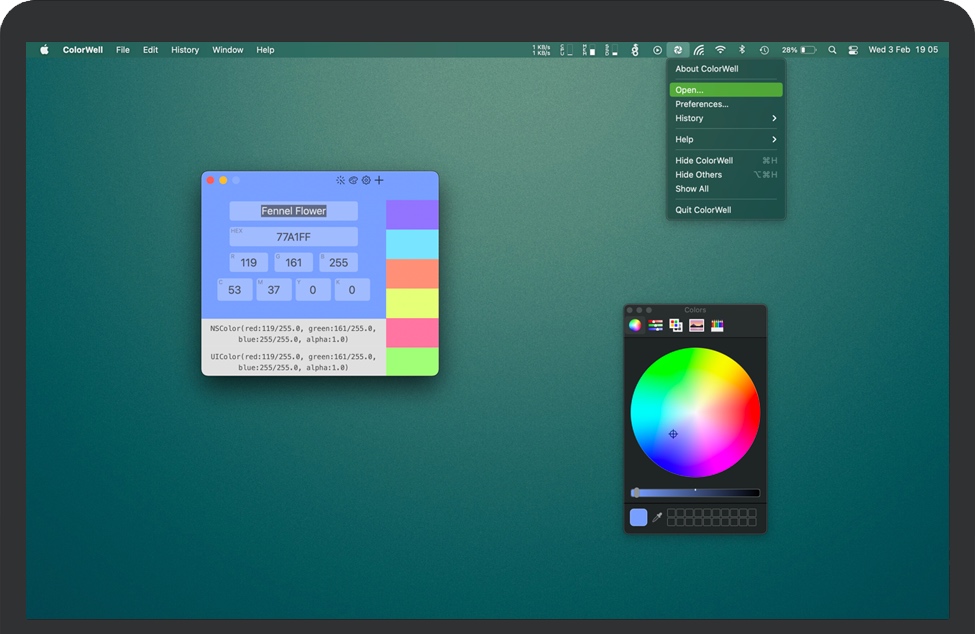 colorwell mac app