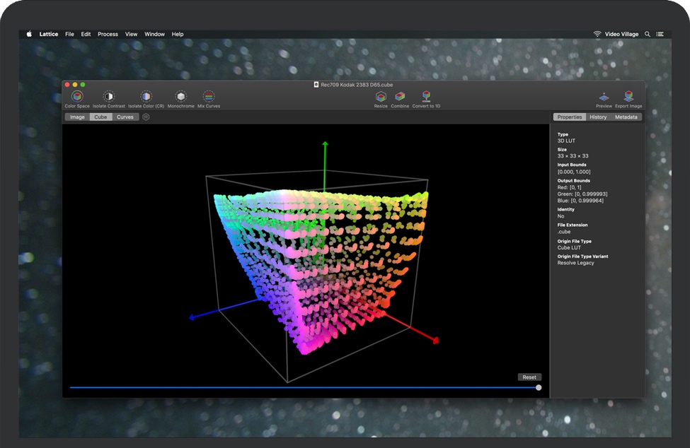 Lattice for Mac 苹果电脑LUT编辑和查看程序 破解版下载