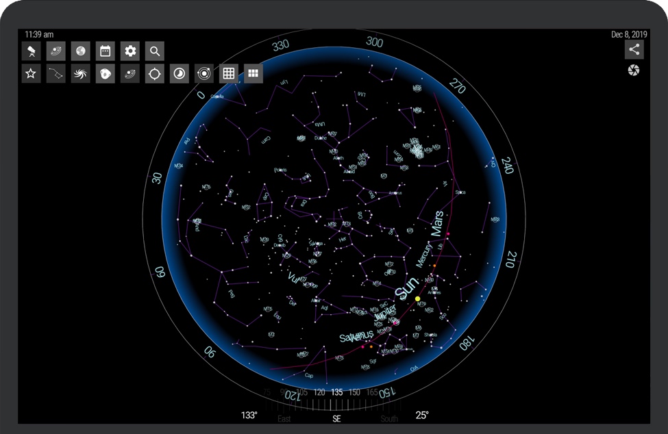 SkyORB for Mac 苹果天文探测学习软件 破解版免费下载